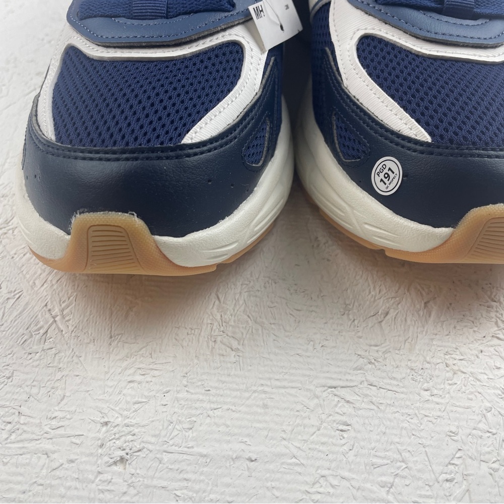 adidas Navy and White Sneakers - Picture 6 of 12